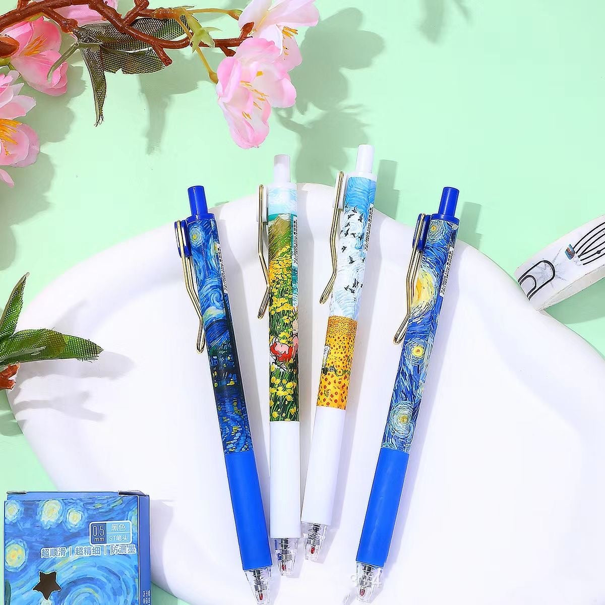 Pen Set- Van Gogh Painting series 0.5mm