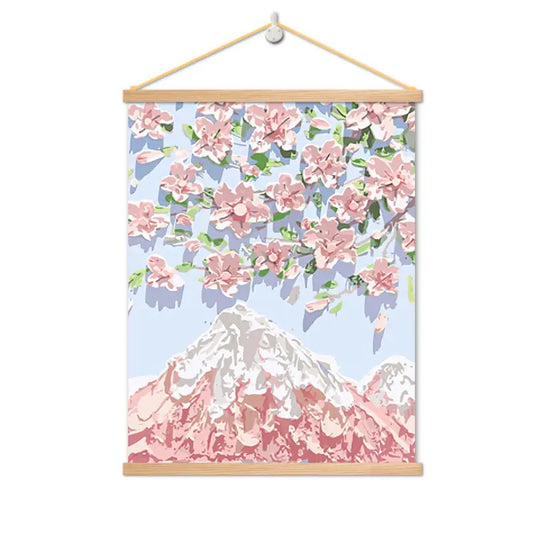 FanCheng Healing-Style Artistic Decorative Painting (offering Hook)
