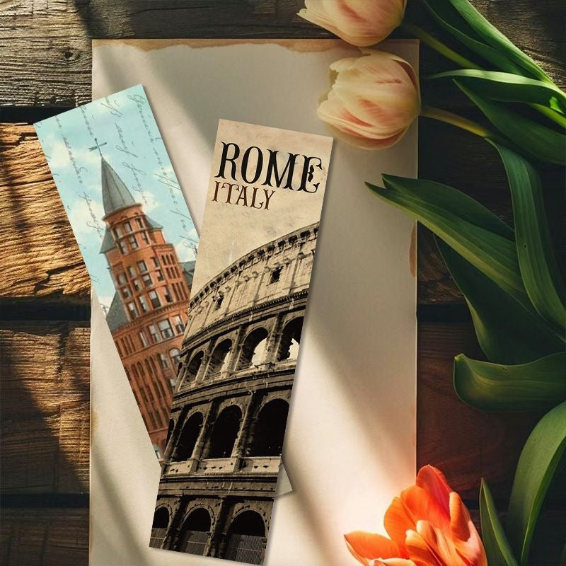 Bookmark Set (30 PCS)World Architecture