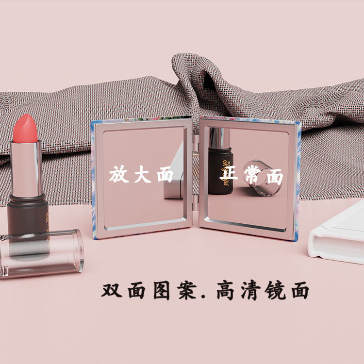 Stylish Compact Folding Mirror