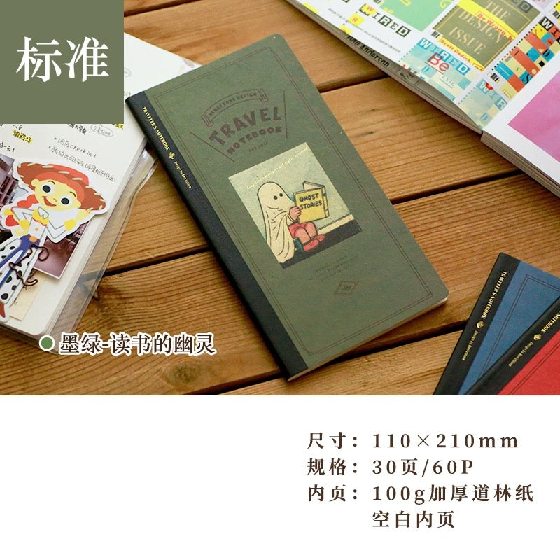 TN Travel Journal Inserts Season 2, Blank & Grid Refill Pages