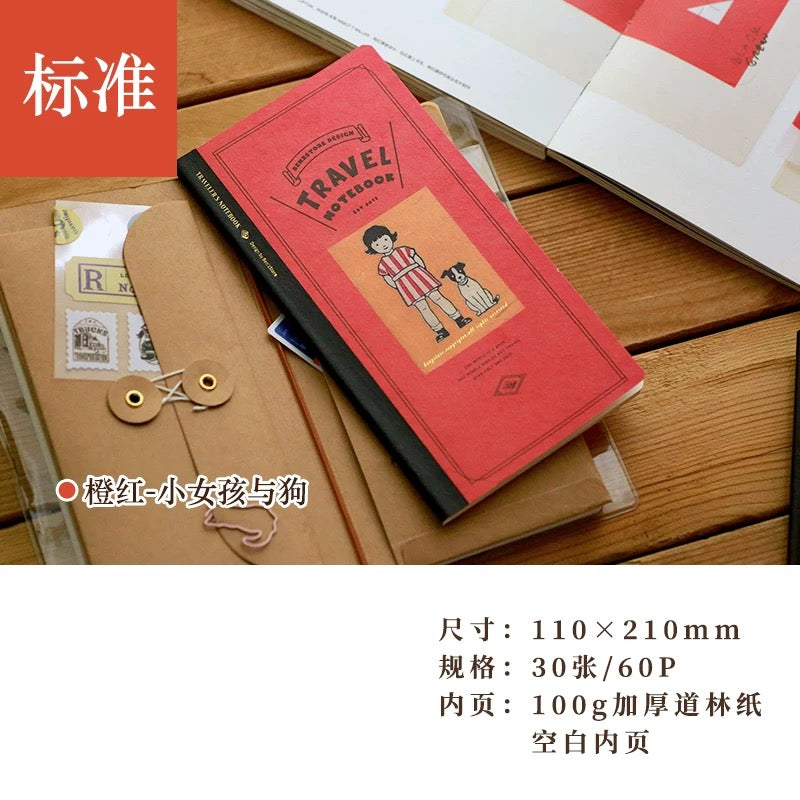 TN Travel Journal Inserts Season 2, Blank & Grid Refill Pages