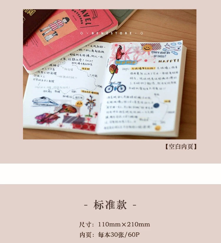 TN Travel Notebook Inserts