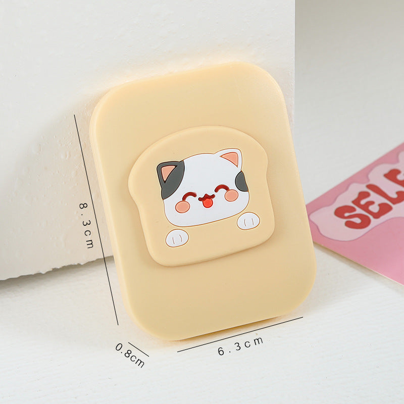 Cute Folding Mirror with Comb