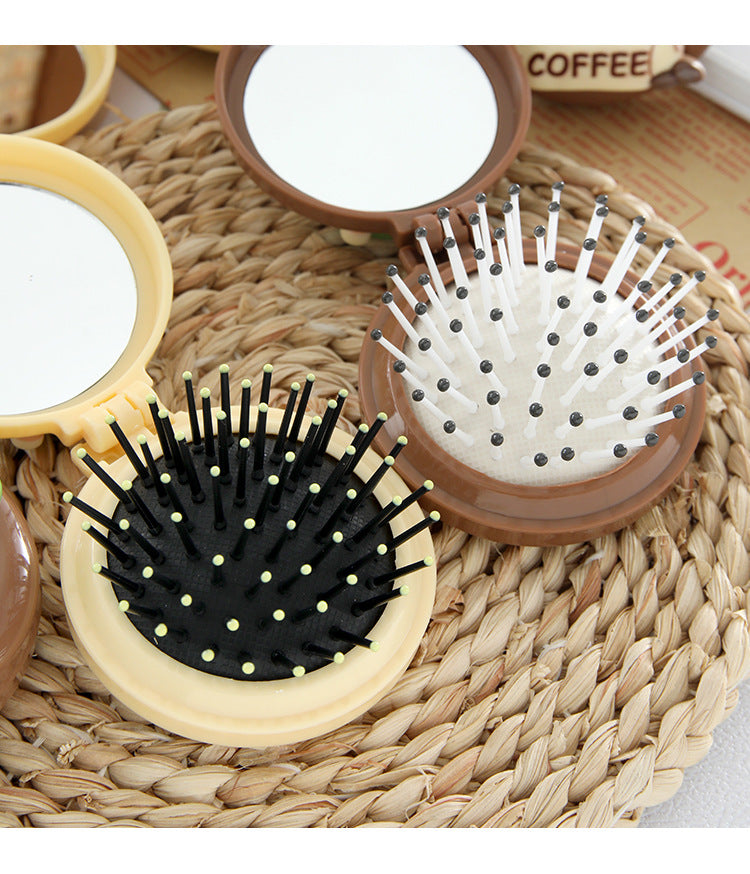 Capybara-themed Foldable Cushion Hairbrush