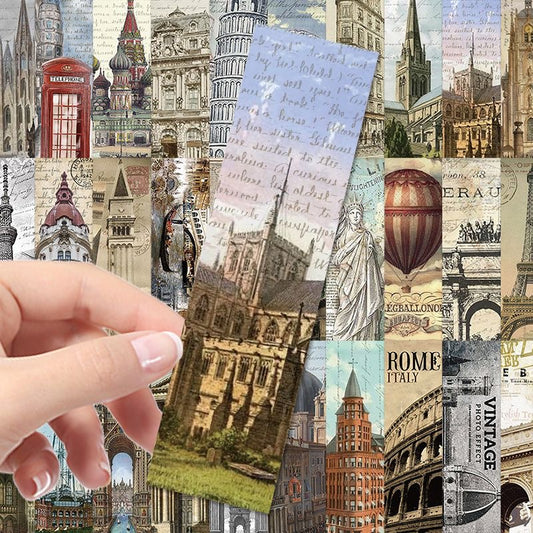 Bookmark Set (30 PCS)World Architecture