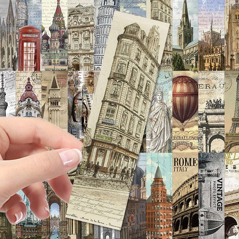 Bookmark Set (30 PCS)World Architecture