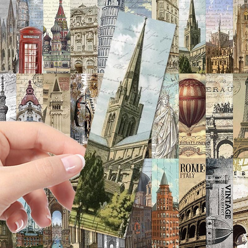 Bookmark Set (30 PCS)World Architecture