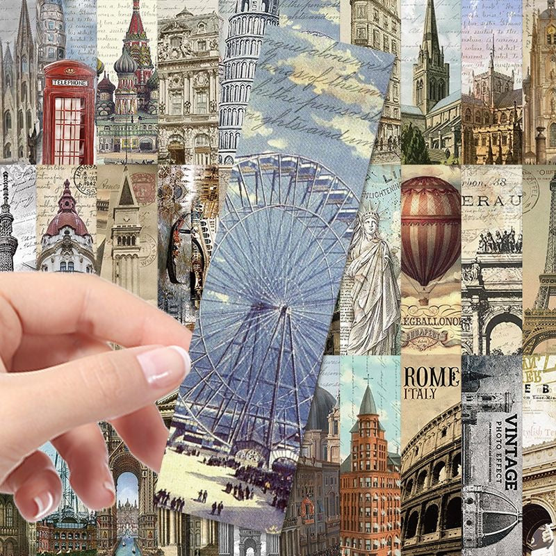 Bookmark Set (30 PCS)World Architecture