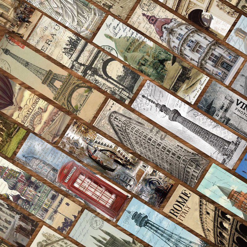 Bookmark Set (30 PCS)World Architecture