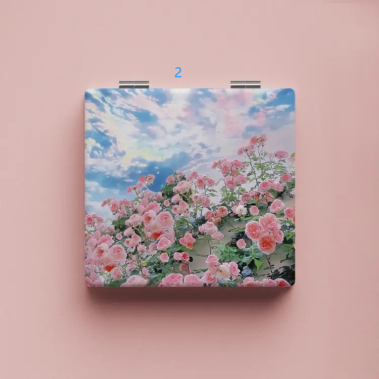 Stylish Compact Folding Mirror