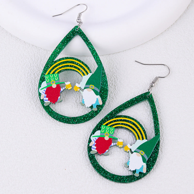 Hollow Clover Studs & Dangle Earrings