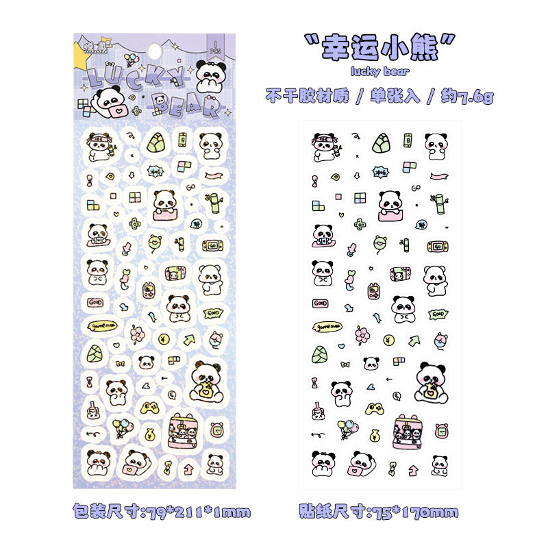 Dreamland Cartoon Stickers – Decorative Sticker Set for Journaling & Crafts