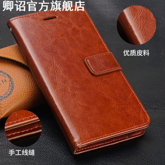 Samsung Galaxy A05 Flip Case – Premium Leather Wallet Cover with Wrist Strap