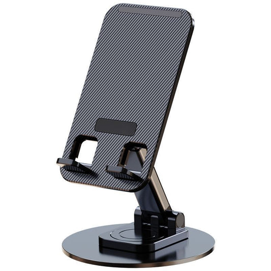 📱 Rotating Desktop Phone Stand – Portable Base Stand for Smartphones & iPad/Tablets